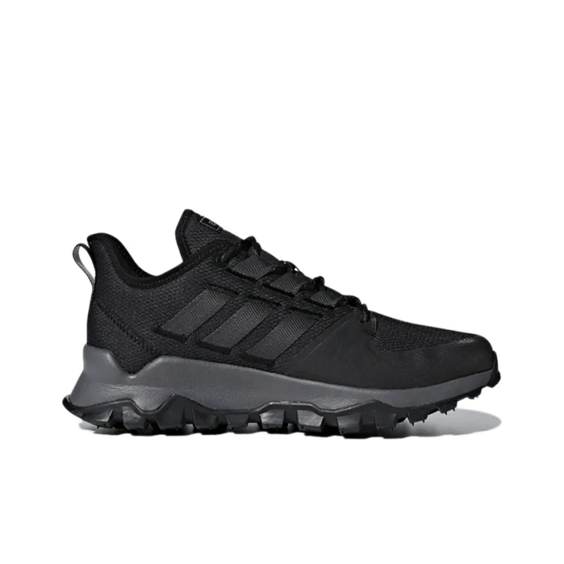 Adidas Anti Slip Wear Resistant Low Top Running Shoes Men's Carbon Black-1
