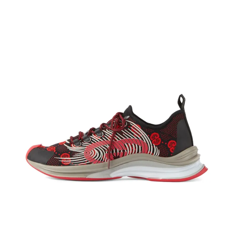 GUCCI Run Sneaker 'Black Red'-0