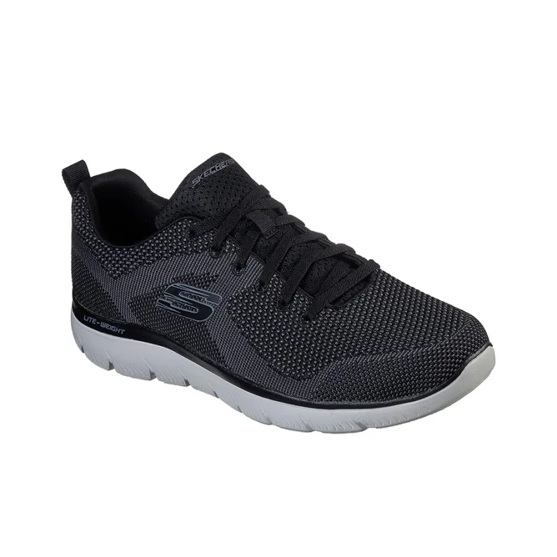 Skechers Summits Collection Running Shoes Men Low Top Black-2