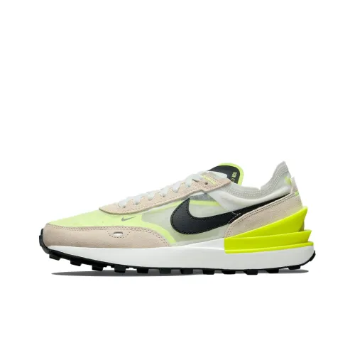 Nike Waffle One Summit White Rattan Volt Women's