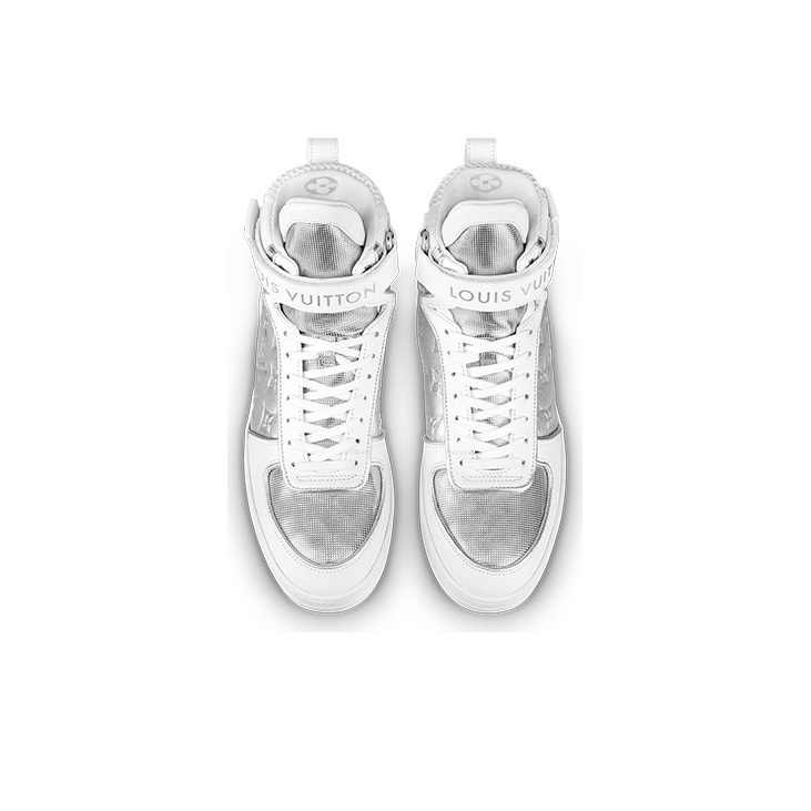 LOUIS VUITTON Boombox Skateboard Shoes Women's High-Top