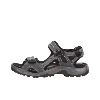 Ecco Yucatan Beach Sandals Men's Gray Blue