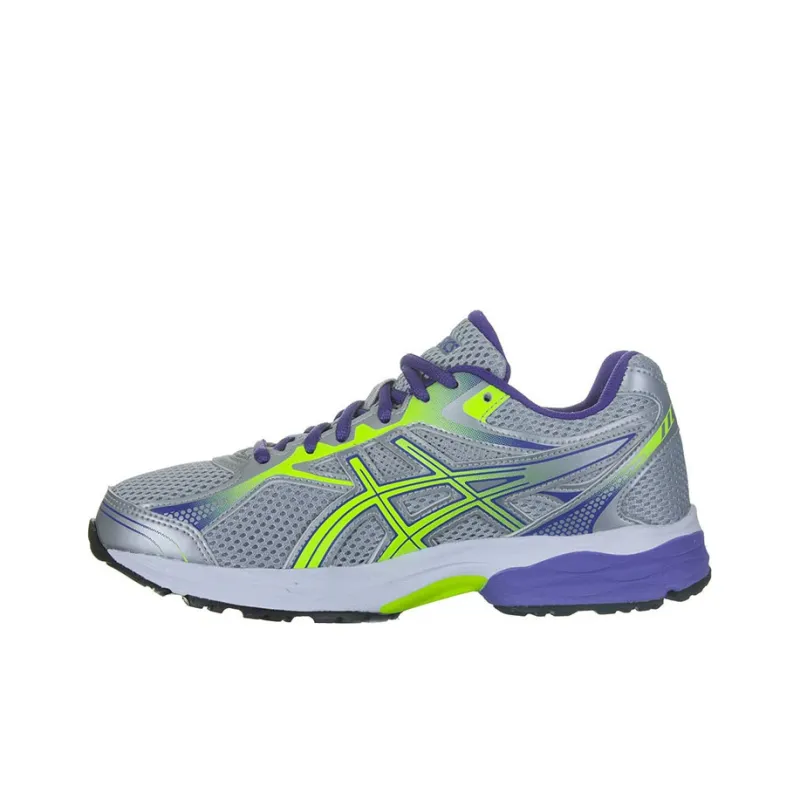 Asics Gel-Equation Running Shoes Women's Low-Top Gray/Yellow/Purple-0