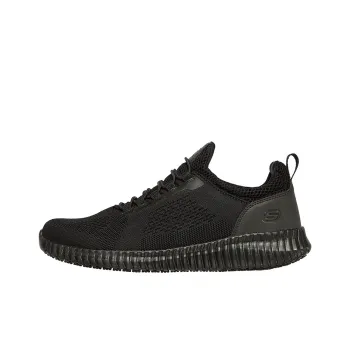 Skechers Relaxed Fit   Cessnock Sr Cushioning Anti Slip And Wear Resistant Mid Top Casual Shoes Men's Black