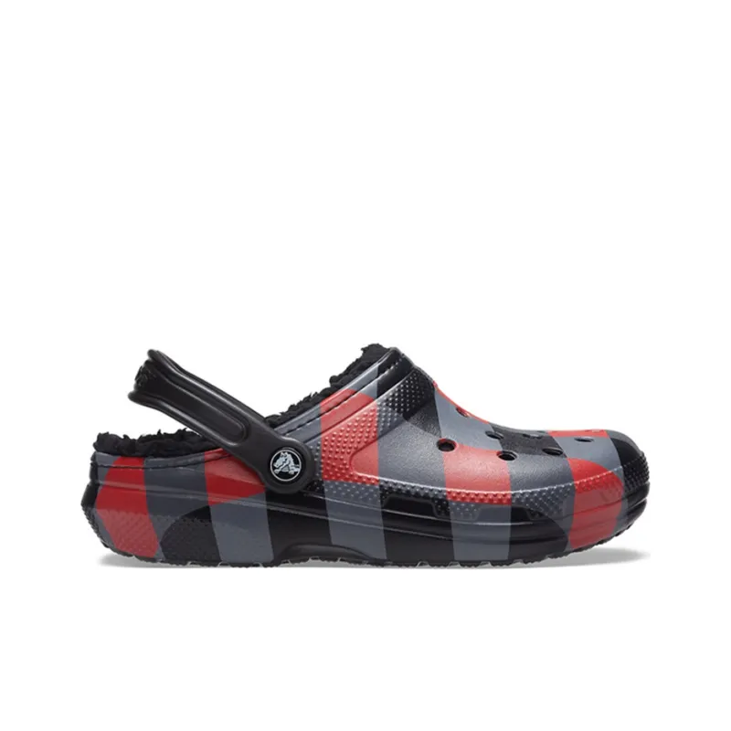 Crocs Classic Clog Clogs Unisex Black Red Gray-1