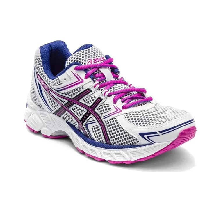 Asics Gel-Equation 7 Wear-Resistant Low-Top Running Shoes Women's White Pink-2