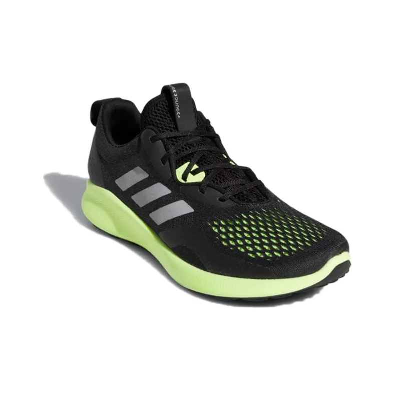 Adidas Purebounce+ Clima Windy Low-Top Running Shoes Men's Black Green-2