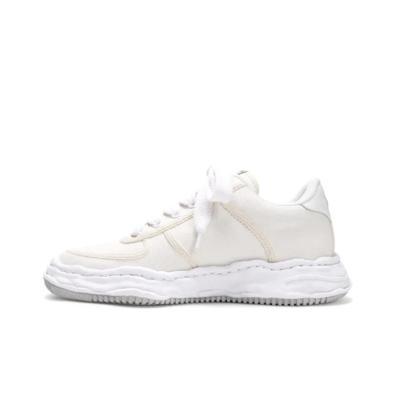 MIHARA YASUHIRO Wayne Low-Top Stylish Skateboarding Shoes Unisex White-0