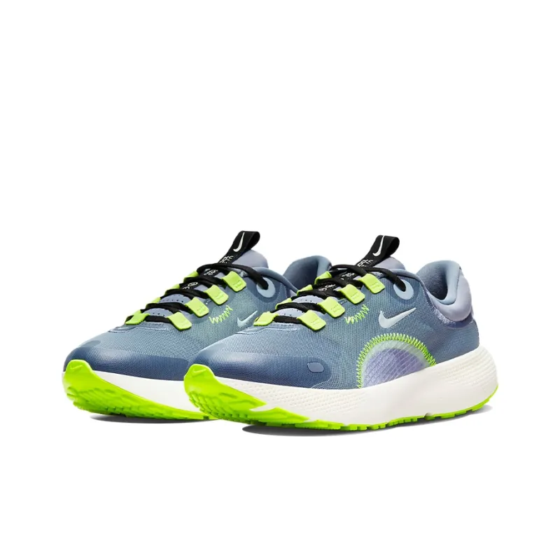 Nike React Escape Low Top Blue/White/Green Women's-2