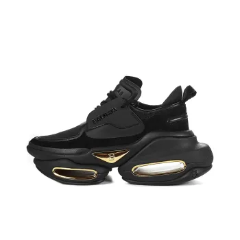 BALMAIN BBold Low Top Athletic Shoes Women's Black
