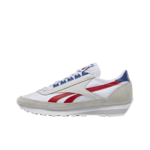 Reebok Aztec Running Shoes Unisex Low-Top Gray/White/Red