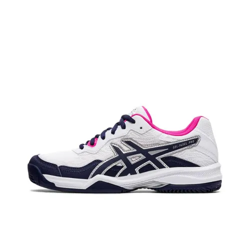 Asics Gel-padel Pro 4 Running Shoes Women's Low-Top White/Blue