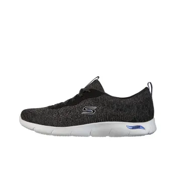Skechers ARCH FIT REFINE Cushioned Slip Resistant Abrasion Resistant Low Top Casual Shoes Women's Black