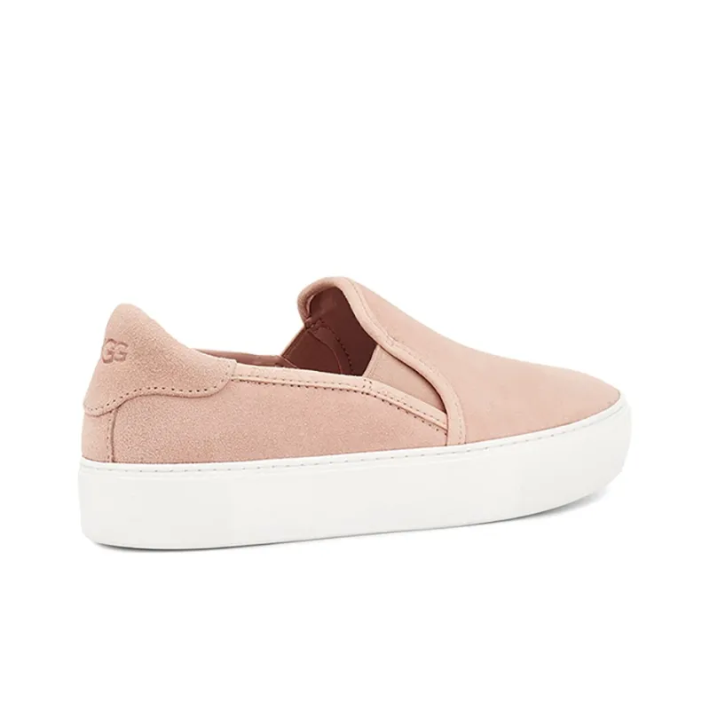 UGG Skateboard Shoes Women's Low-Top Orange Pink/White-3