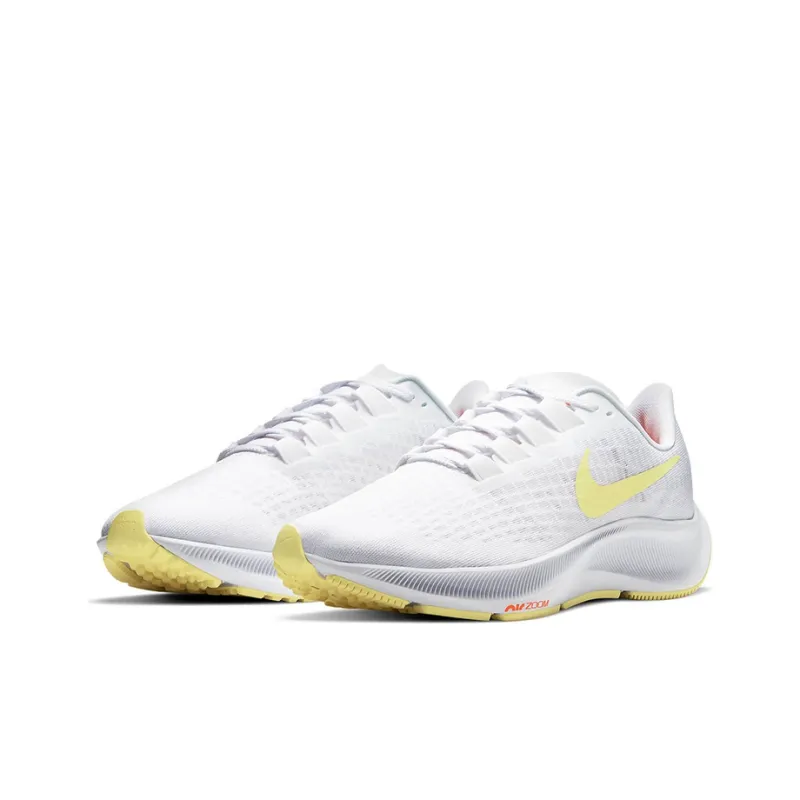 Nike Air Zoom Pegasus 37 White Light Zitron Women's-2