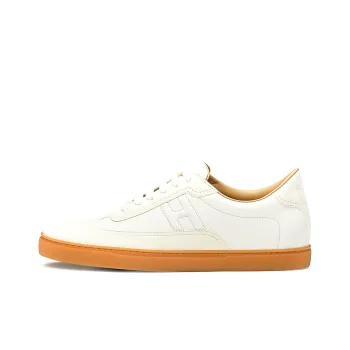 HERMES Quicker Low Top Stylish Skateboarding Shoes Men's White