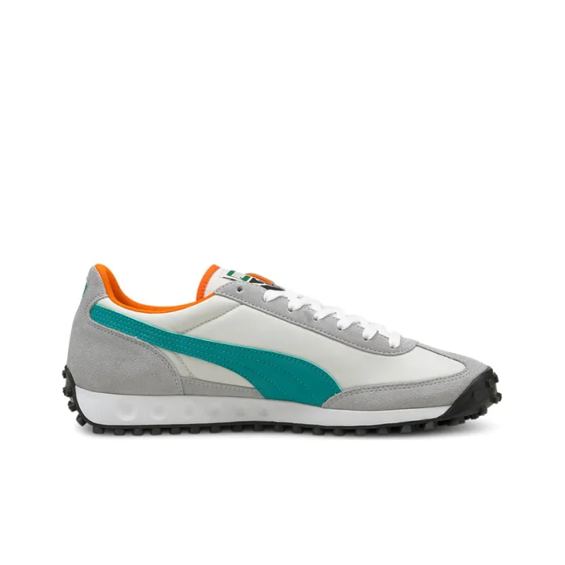 PUMA Easy Rider 2 Cushioning Anti-Slip And Wear-Resistant Low-Top Casual Running Shoes Unisex Gray Blue Orange-1