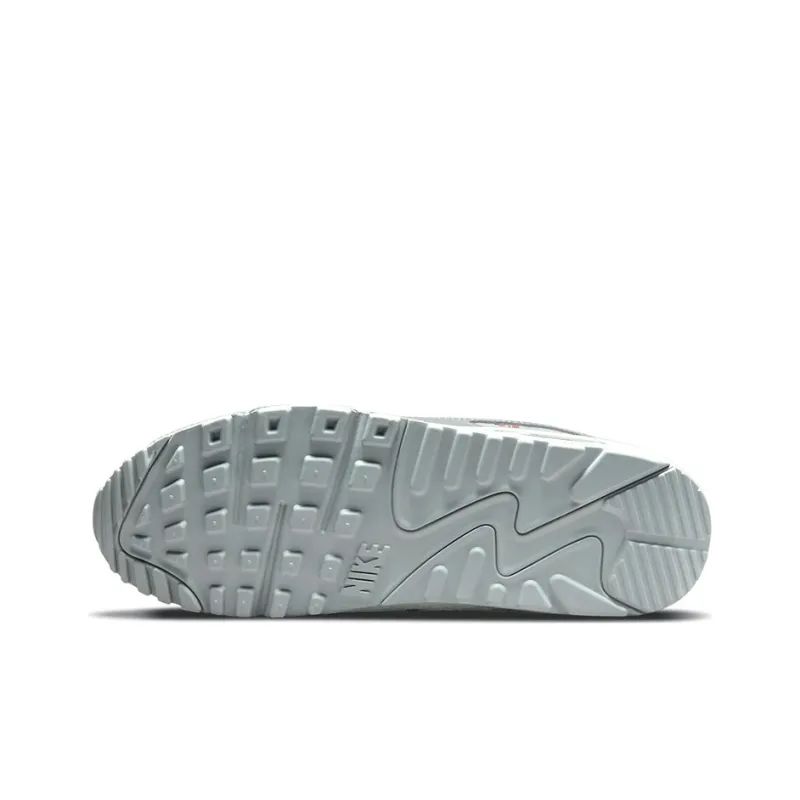 Nike Air Max 90 Grey Red-5