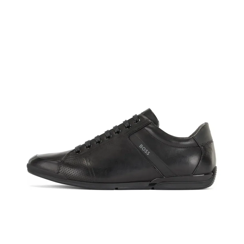 BOSS Leather Low-top Sneakers-0