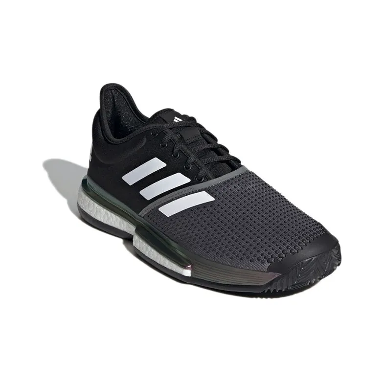Adidas SoleCourt Primeblue Clay Core Black-1