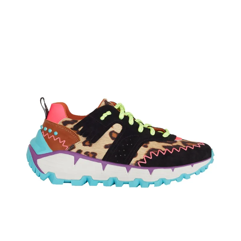 ETRO Casual Shoes Women's Low-Top Black/Blue/Pink/Purple/Yellow-1