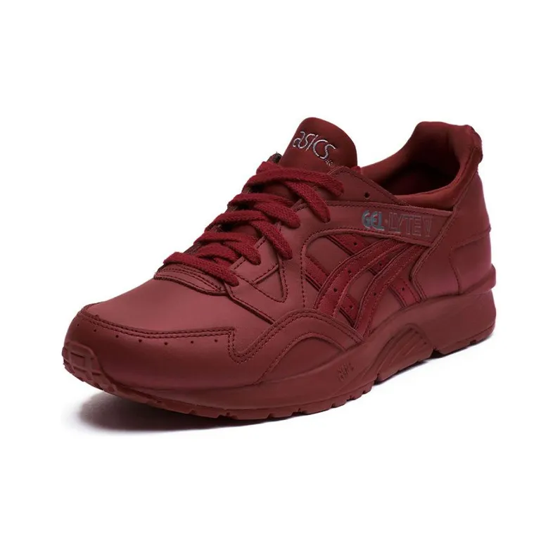Asics Gel-Lyte 5 Running Shoes Men Low-Top Burgundy-2