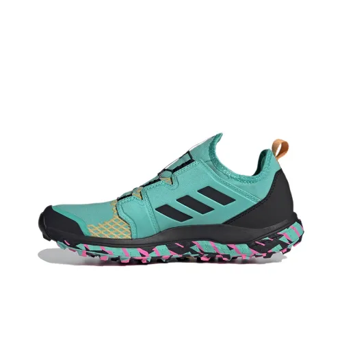 Adidas Terrex Agravic Running Shoes Women's Low-Top Green/Black