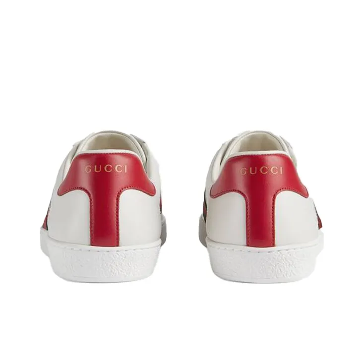 GUCCI Ace Cat Motif Low-top Sneakers-3
