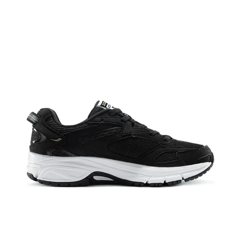 Saucony Cohesion 9 Classic Cushioning Anti Slip Wear Resistant Breathability Low Top Running Shoes Women's Black-1