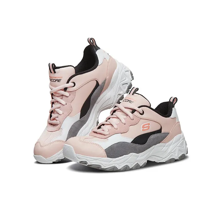 Skechers Encore Lightweight And Breathable Low-Top Running Shoes Women's Pink-2