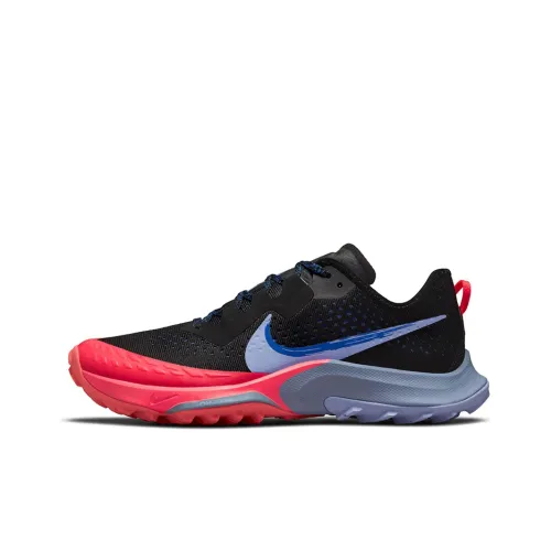 Nike Air Zoom Terra Kiger 7 Running Shoes Women's Low-Top Black/Red