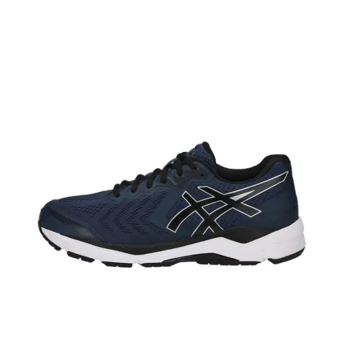 Asics Gel-Foundation 13 Running Shoes Men Low-Top Navy Blue/Black