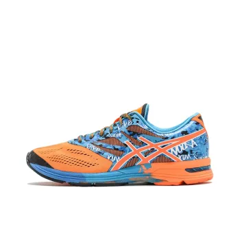 Asics Gel-Noosa Tri 10 Wear-Resistant Low-Top Running Shoes Men's Blue Orange