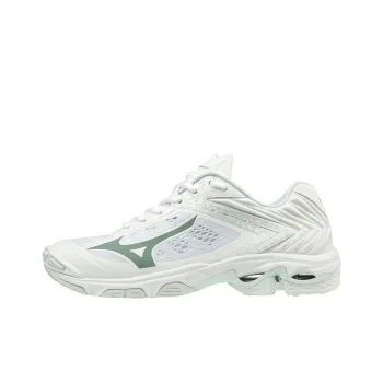 Mizuno Wave Lightning Z5 Running Shoes Unisex Low Top White/Green