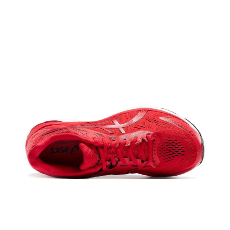 Asics GT-2000 7 Wear-Resistant Low-Top Running Shoes Men's Red 4E-Width-2