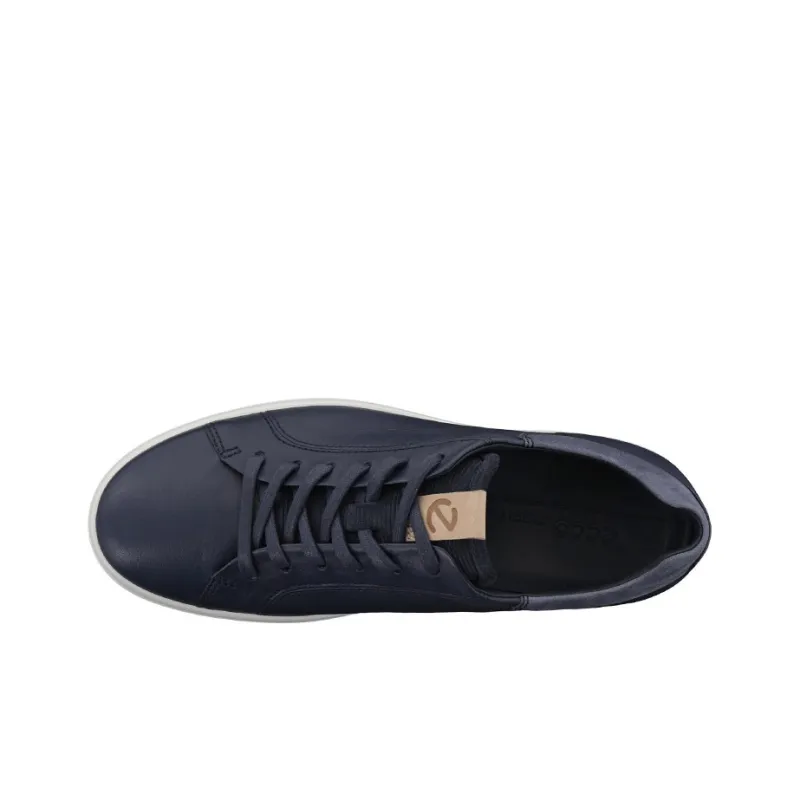Ecco Soft Cool Size 7 Low Top Stylish Skateboarding Shoes Men's Blue-2