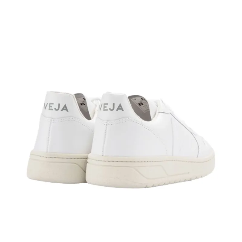 VEJA V 10 Leather White White-4