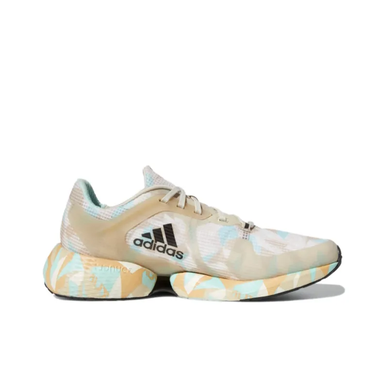Adidas Alphatorsion Low-Top Running Shoes Men's White Yellow-1