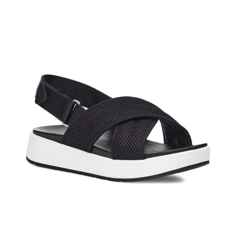 UGG Nealla Cozy Non Slip Mesh Sports Sandals Black Women's-2