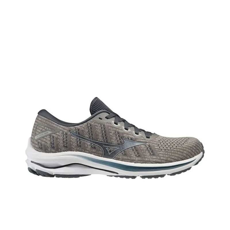 Mizuno Wave Rider 25 Waveknit Super Wide 'Grey'-1