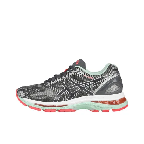 Asics GEL-Nimbus 19 Running Shoes Women's Low-Top Gray/Green