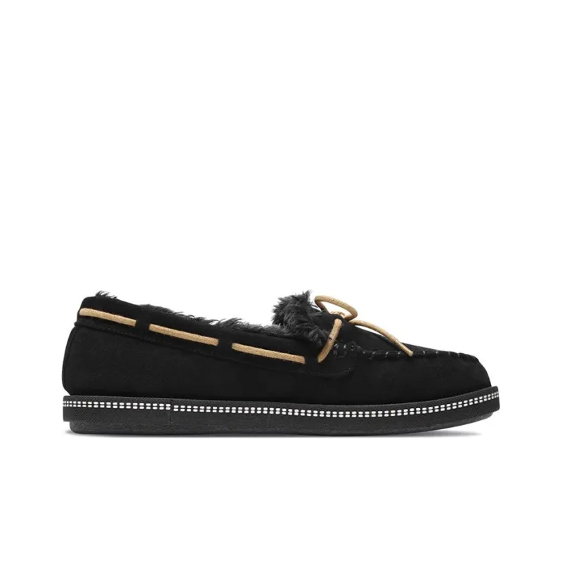 Skechers Cozy Campfire Low Top Slip on Shoes Black Women's-1