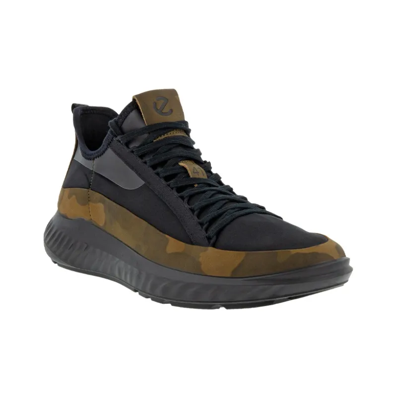 Ecco ATH 1FM L Low Top Casual Shoes Men's Green Camouflage-2