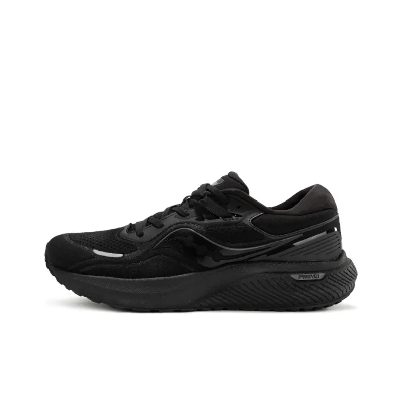 Saucony Surge 1 Slip Resistant Cushioning Abrasion Resistant Low Top Running Shoes Unisex Black-0