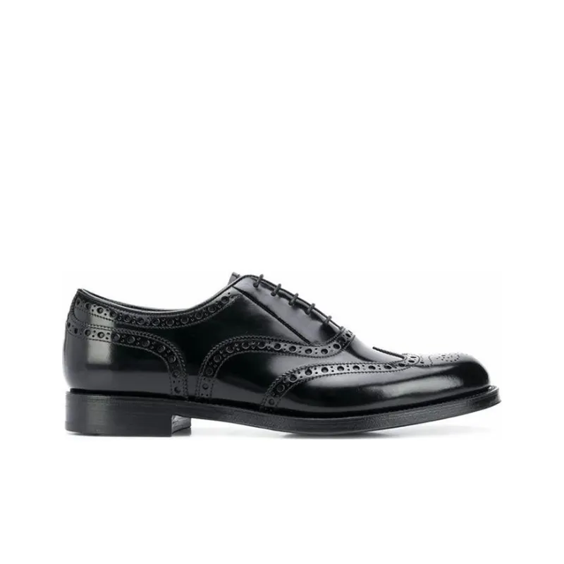 PRADA Dress Shoes Men Low-Top Black-1