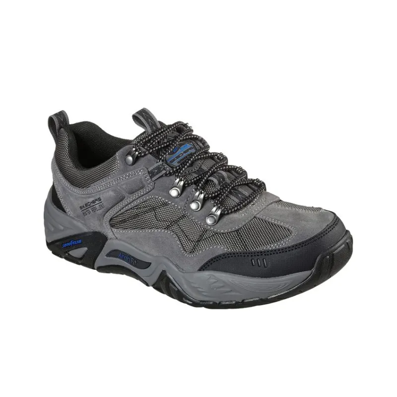 Skechers ARCH FIT RECON Cushioning Anti-Slip And Wear-Resistant Low-Top Running Shoes Men's Gray-2