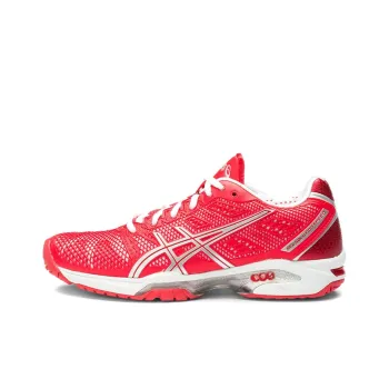 Asics Gel-Solution Speed 2 Tennis Shoes Women's Low-Top Pink/Silver