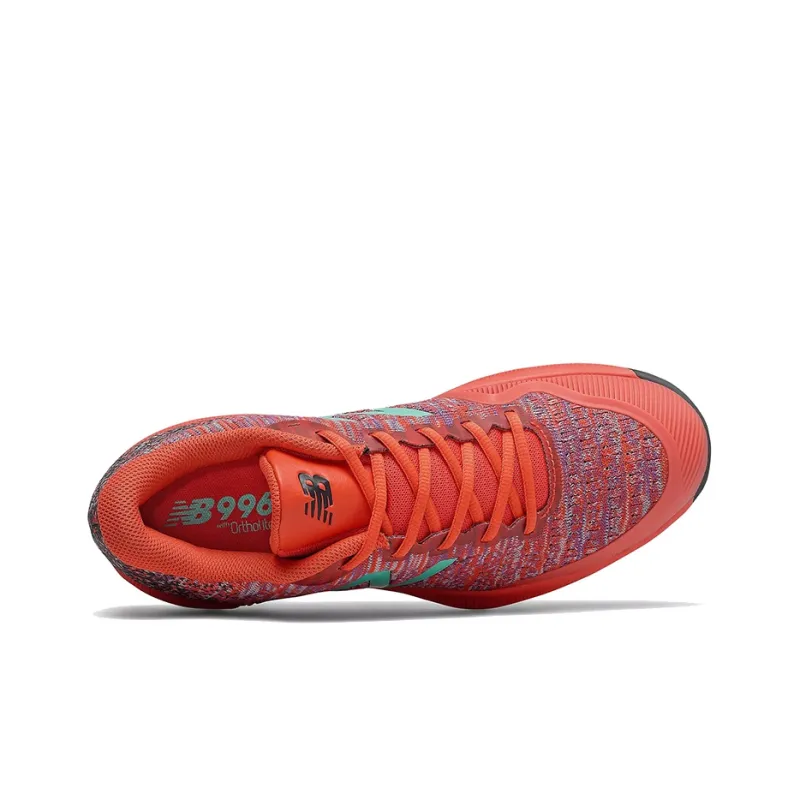 New Balance FuelCell 996v4 Clay Court Ghost Pepper Spruce-2