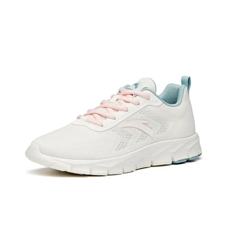 Anta Low Top Running Shoes Women's White Cyan-2