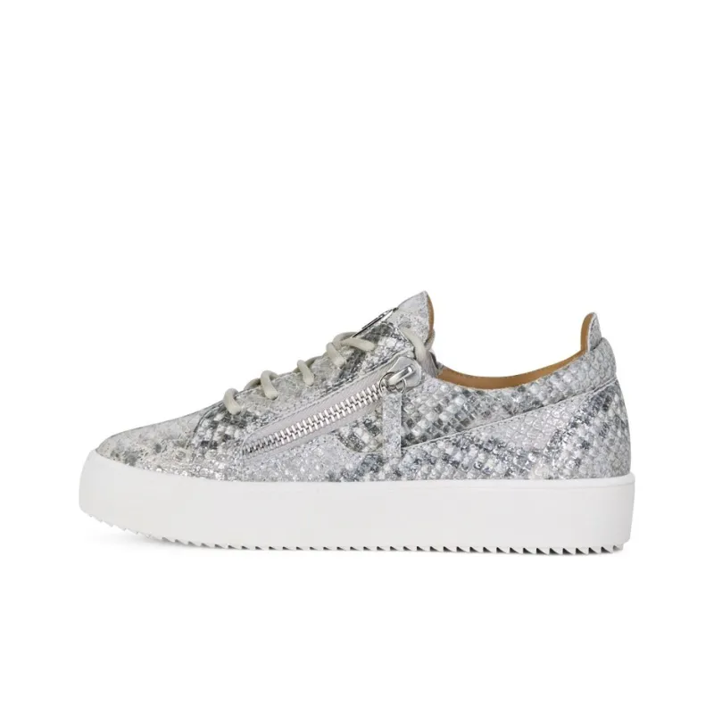Giuseppe Zanotti Gail Python print Leather Sneakers Women's-0